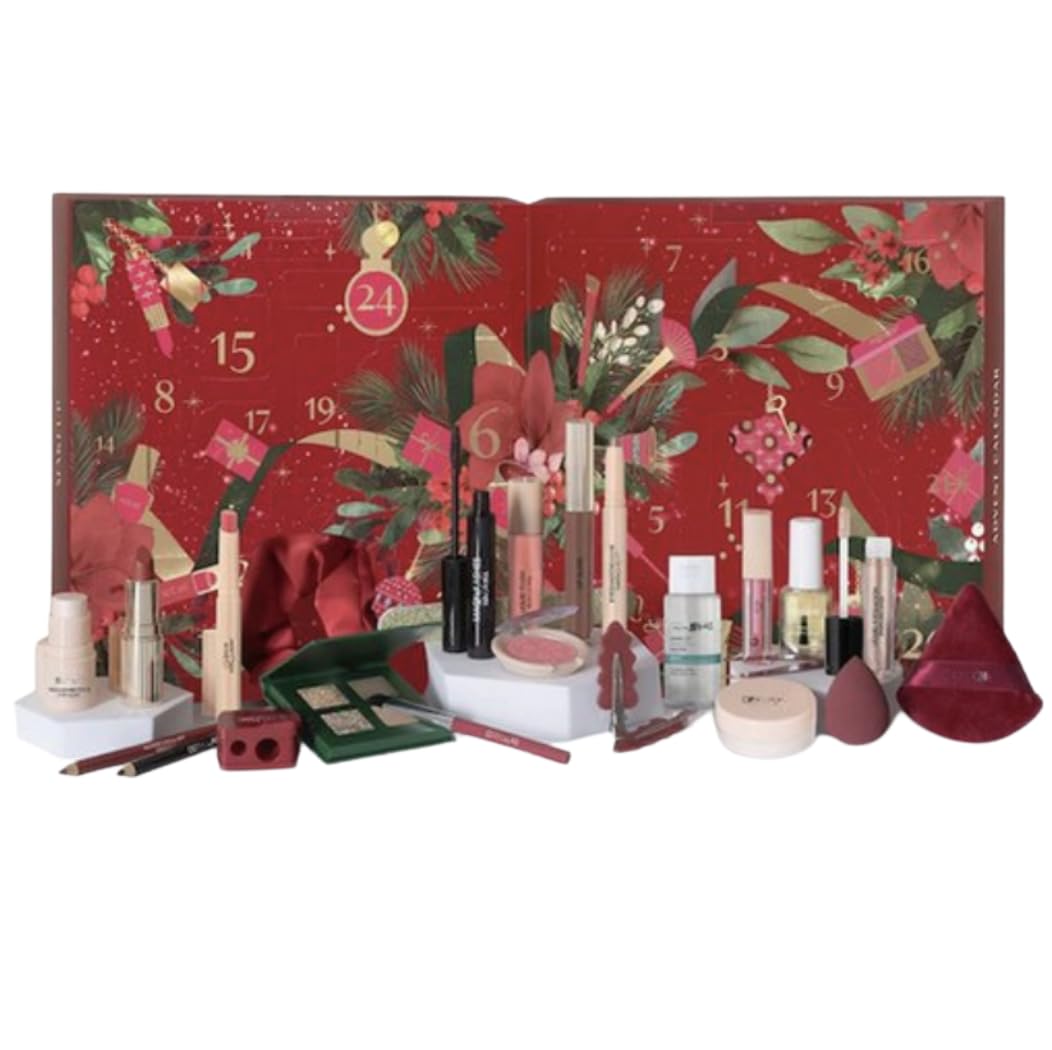 Doug-Skinkura - Calendario dell'Avvento trucco, per lei, 24 sorprese glamour, cosmetici e bellezza, calendario dell'Avvento