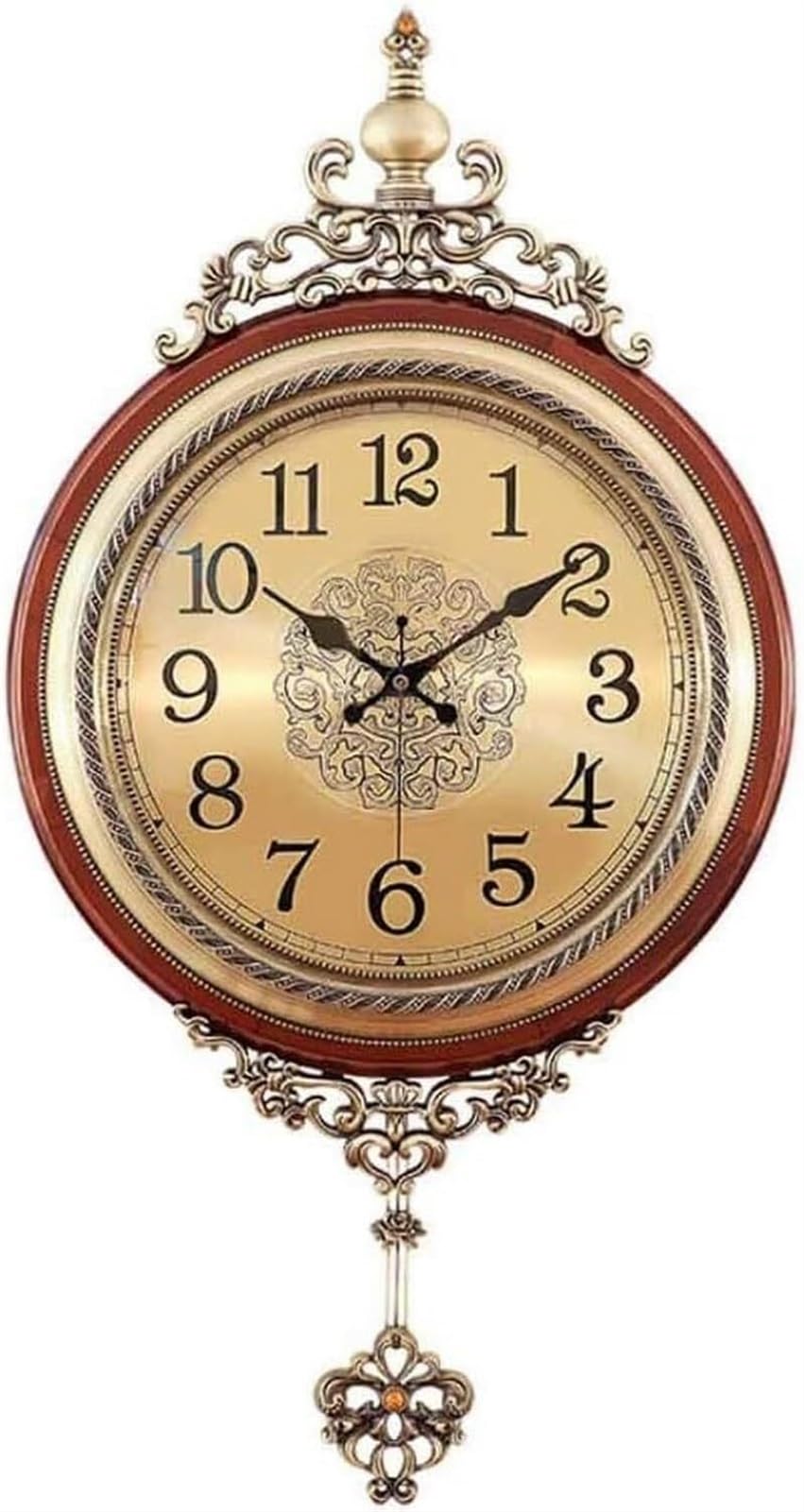 Horloge murale authentique en bois massif pour une ambiance sereine à la maison