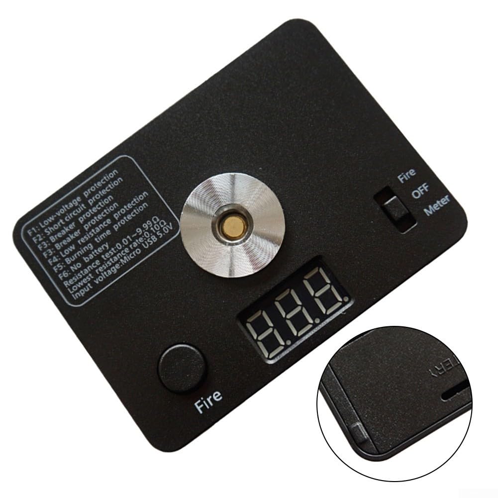 Tragbarer 521 Tab Coil Tester V3 mit Widerstandsmessbereich von 0 01 9 99 Ohm