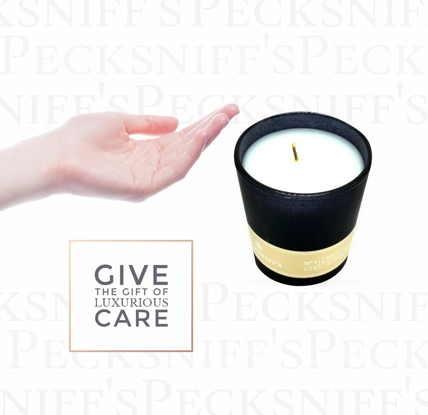 Amazon.com: Pecksniffs Tobacco & White Wood Scented Candle
