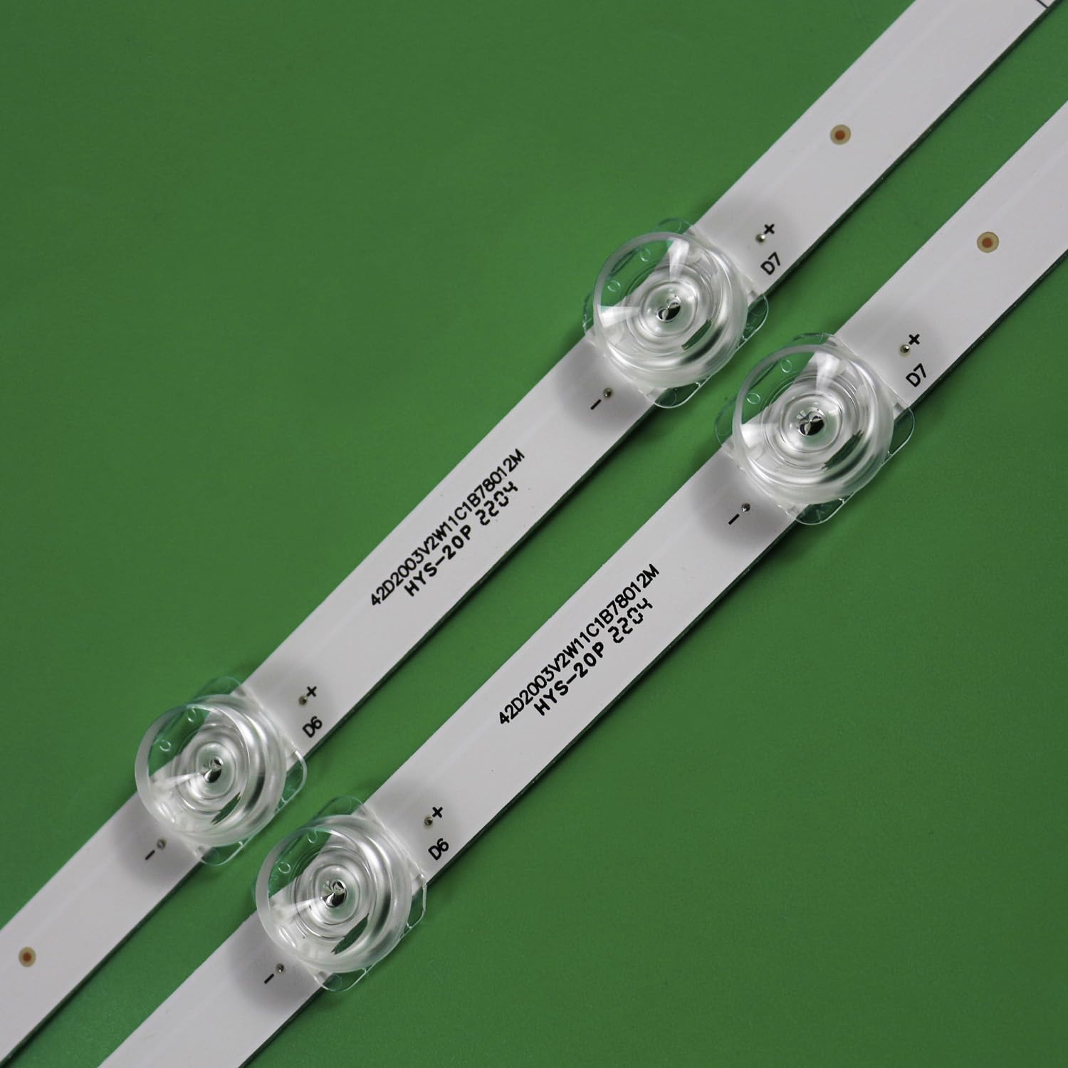 LED-Hintergrundbeleuchtung Streifen 11LED for TV 43U5069 43AE7000F 43A7100F 43A7300F 43A7500F 43A7100FTUK 43AE7000FTUK H43A7300FTUK(2PCS 1TV)