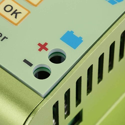 Miniatura 9 de MPPT Controlador Solar MPT-7210A Pantalla LCD Controlador de Energía Solar Aleación de Aluminio Panel Solar Regulador Regulador