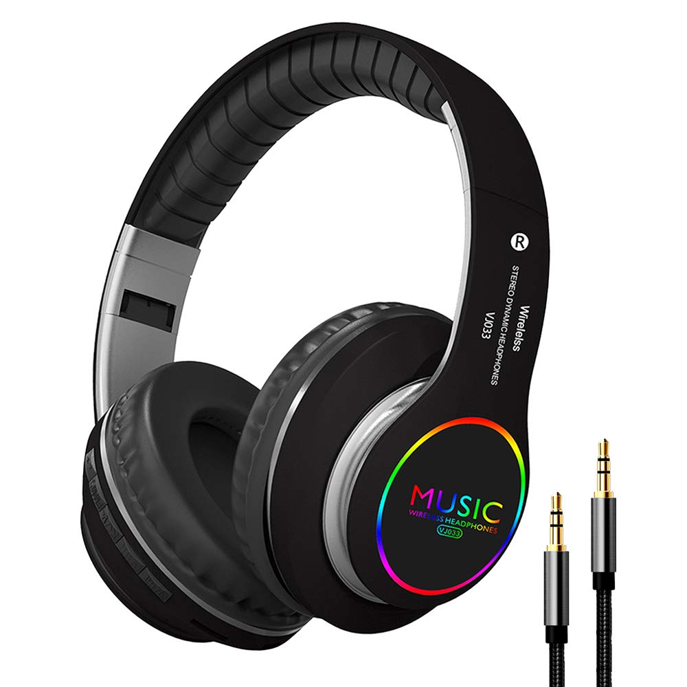Buy Wireless Over Ear Headphones With Equalizer, VJ033 Bluetooth 5.0