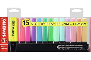 Subrayadores Stabilo: ilumina tu mundo con matices vibrantes