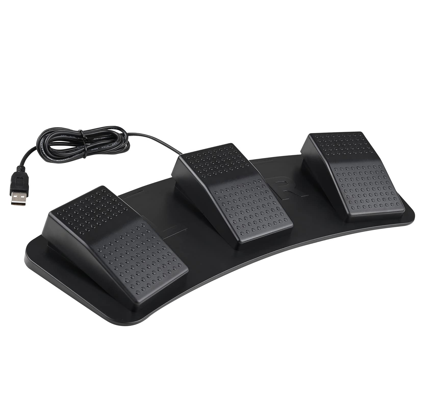 USB-Dreifach-Fußschalter PC-Pedal programmierbar Computer-Tastatur Shortcut individuelle Kombinationstasten EIN-Tasten-Bewegung für Videospiele Büro Gerätesteuerung