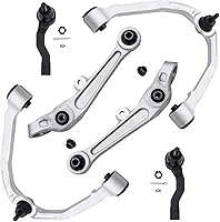 Vista 83 de Detroit Axle - Kit de brazos de control delantero RWD para Mercedes-Benz E320 E420 E430 E55 AMG, 2 brazos de control inferiores, 2 brazos de control