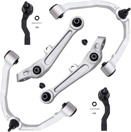 Miniatura 84 de Detroit Axle - Kit de brazos de control delanteros de 6 piezas para Hyundai Accent Kia Rio Rio5 06-10 2006 2007 2008 2009 2010 2011, 2 brazos de