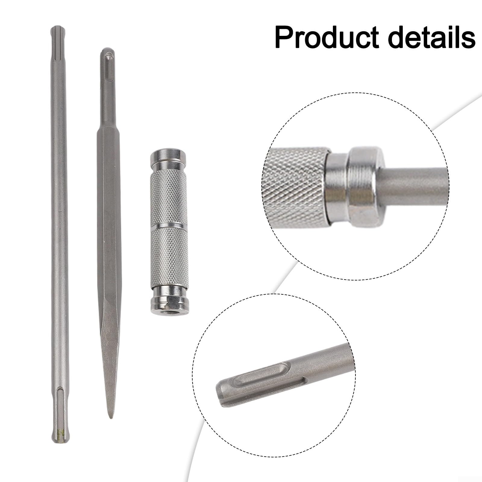 SDS-Plus-auf-SDS-Plus-Adapter mit 26 cm Verlängerungsstange, elektrisches Verlängerungsset für Bohrhammer, Bohrer, Lochsäge