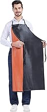 Nanxson Tablier de Travail Mince PVC Poids léger Unisexe Imperméable Tablier de jardin d'Abattoir d'Usine Résistant