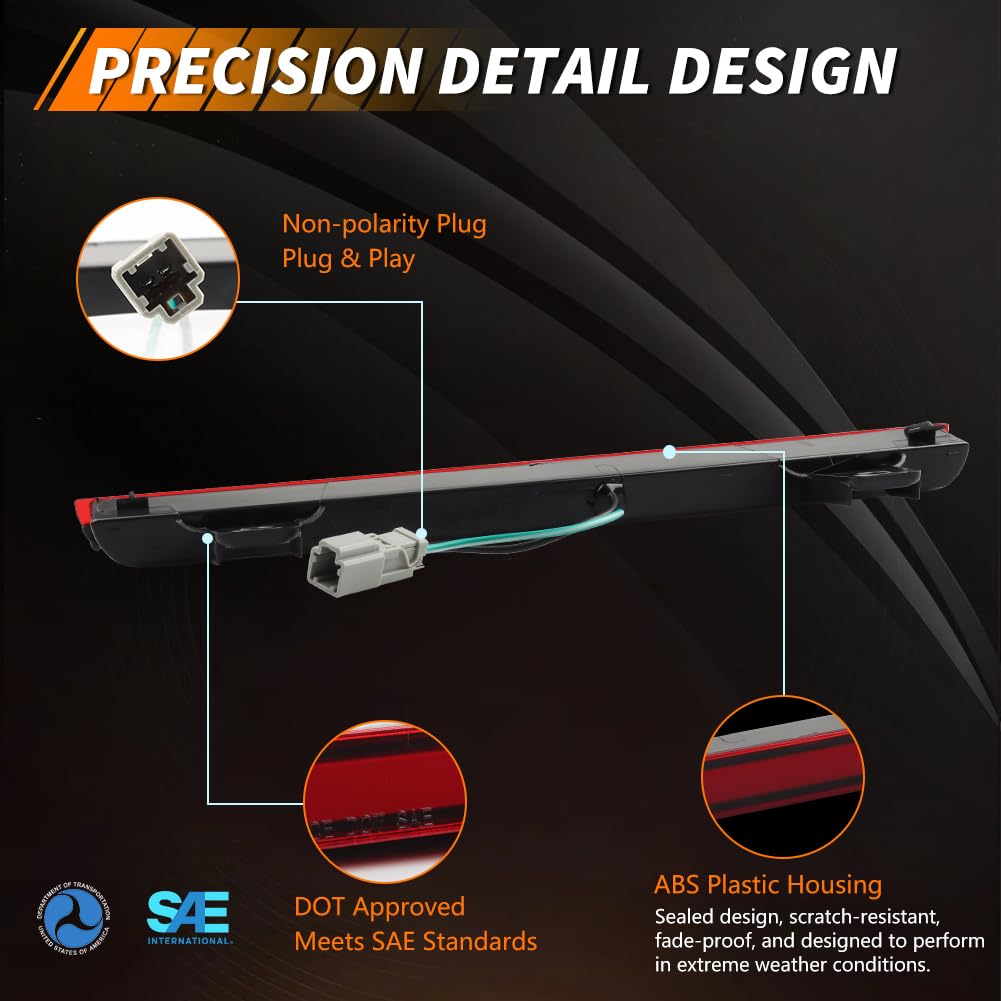 Amazon.com: MOTRUM 3rd Center Third Brake Stop Light