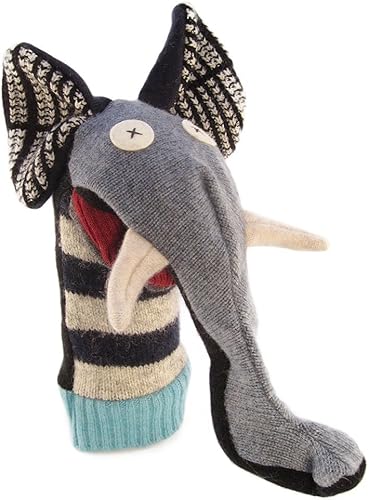 Cate & Levi Marioneta de mano Lana reciclada de alta calidad Hecho a mano lavable en la lavadora