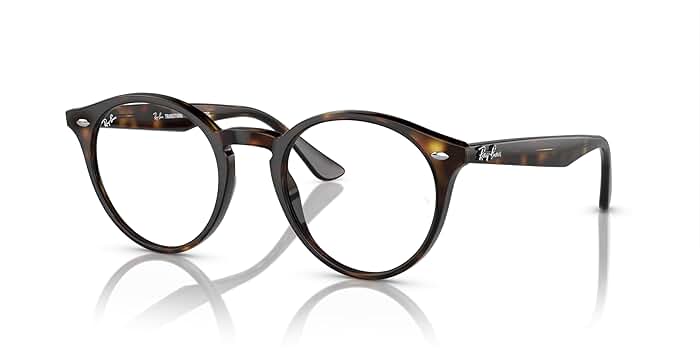 Amazon.co.jp: Ray-Ban Rb2180 ラウンドサングラス, Havana