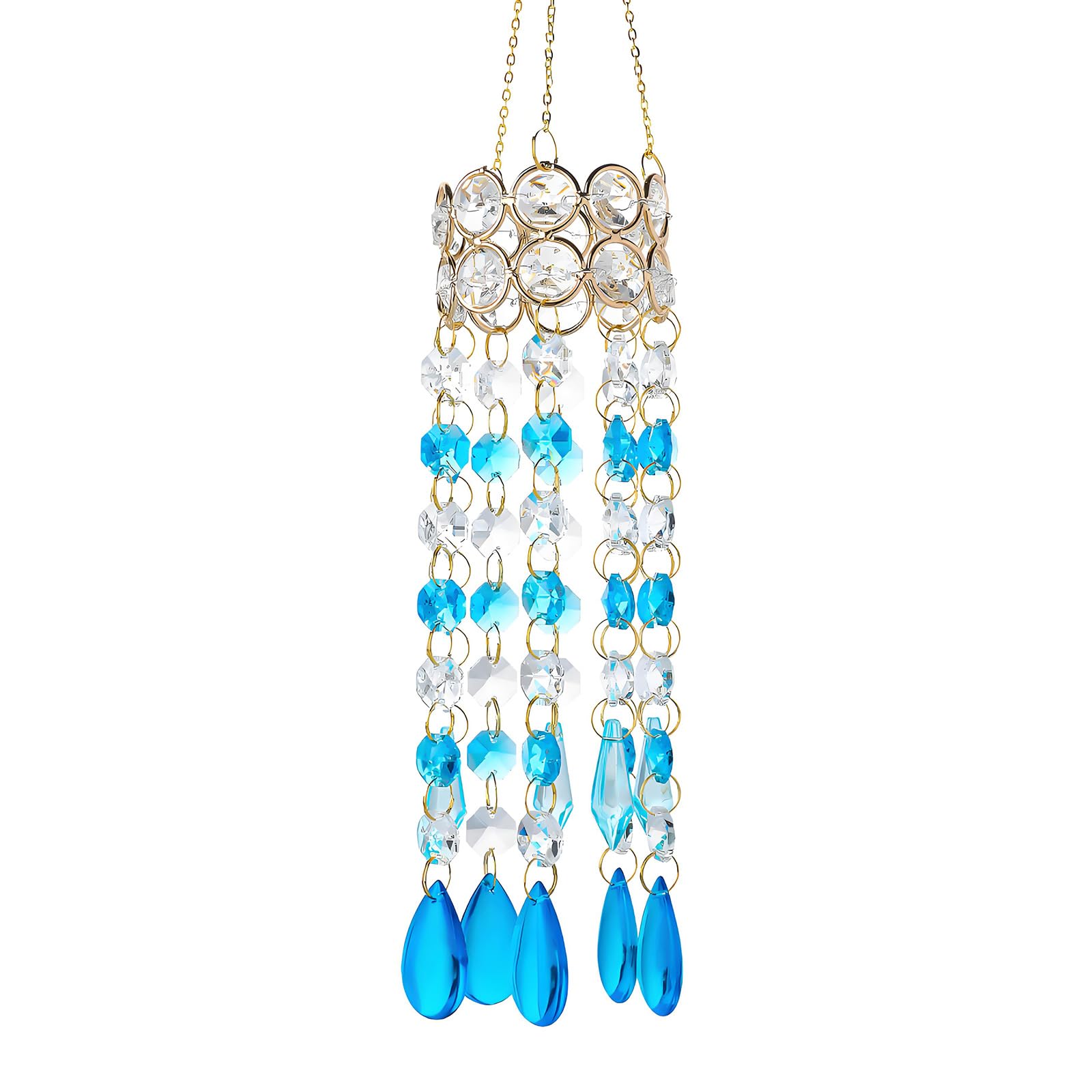 Crystal Suns Catcher Prisms Hanging Drops Home Garden Decoration Windchime Rainbows Crystal Suns Catchers Catchers