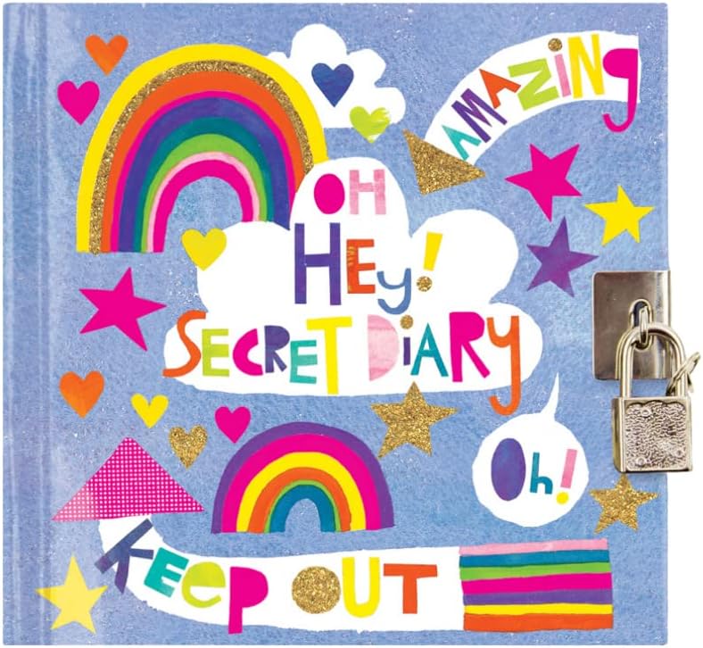 Rachel Ellen Oh Hey Rainbow Themed Secret Diary