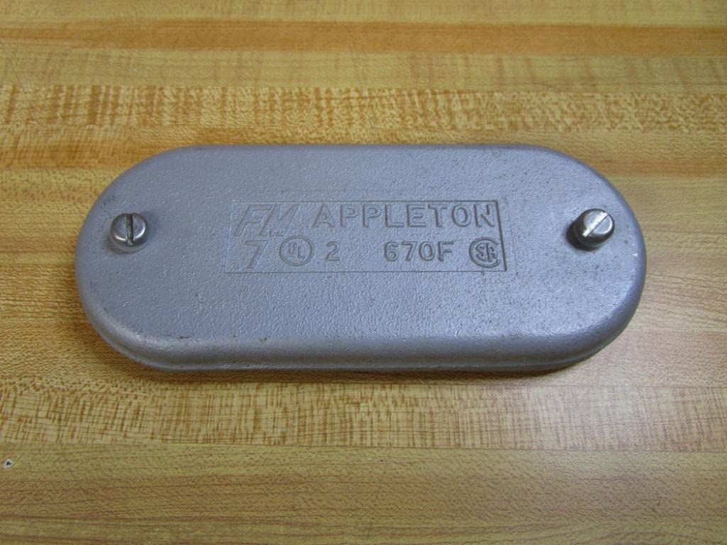 Appleton CJPPB1775GMTDOW APP670FSA APP 670FSA 2-IN AL COND BODY CVR, Black