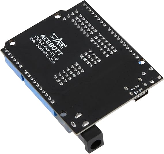 ESP32 Development Board Max V1.0 Compatible with Arduino, USB-C, Wi-Fi, Bluetooth, MicroPython Compatible, Single Board Computer Suitable for Building Mini PC/Smart Robot/Game Console (QA009)