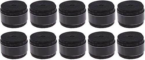 Miniatura 1 de Kisangel 10 unidades de cinta de agarre para raqueta de tenis de bádminton overgrip banda de sudor antideslizante agarre de tenis para súper