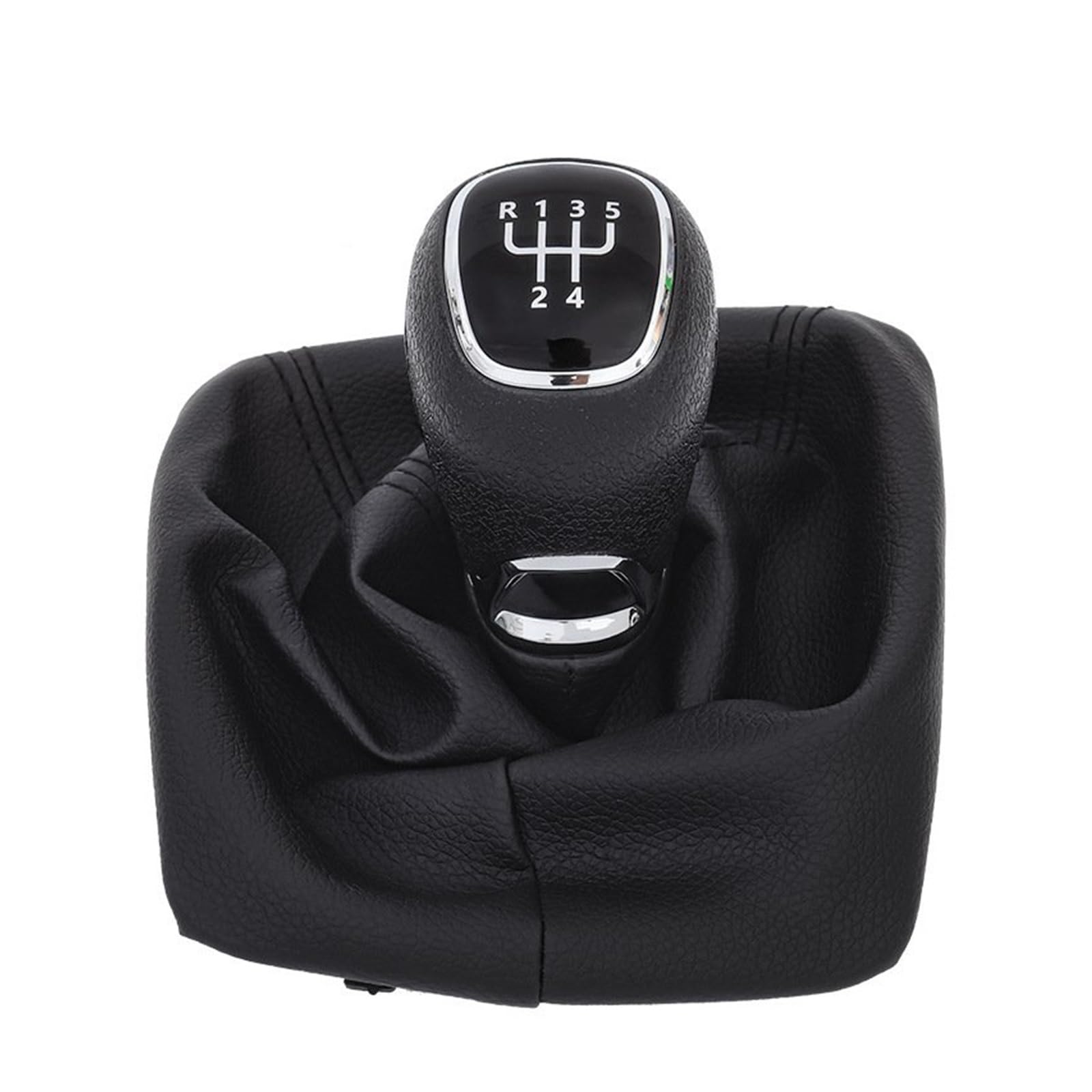 AMYALIN Car Gear Shift Knob for Skoda for Octavia A5 A6 2004-2012 5/6 Speed Manual Gear Shift Knob Shifter Lever Vehicle Replacement Parts(for 5 Speed)
