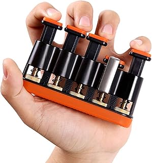 FANGXIN Finger Strengthener, Guitar Beginner Exerciser, Finger Trainer, Hand Grip Strength Trainer for Guitar, Piano, Trig...