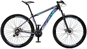 Bicicleta Aro 29 Krw Alumínio Câmbios Shimano 24 Velocidades Freio a Disco Suspensão Mountain Bike S4