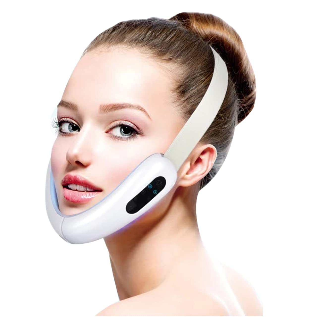 Massaggiatore Elettrico Modellante per Il Viso a V, massaggiatore Elettrico Intelligente per Modellare Il Viso a V, Macchina per Il Lifting del Viso rassodante per Il Viso, di