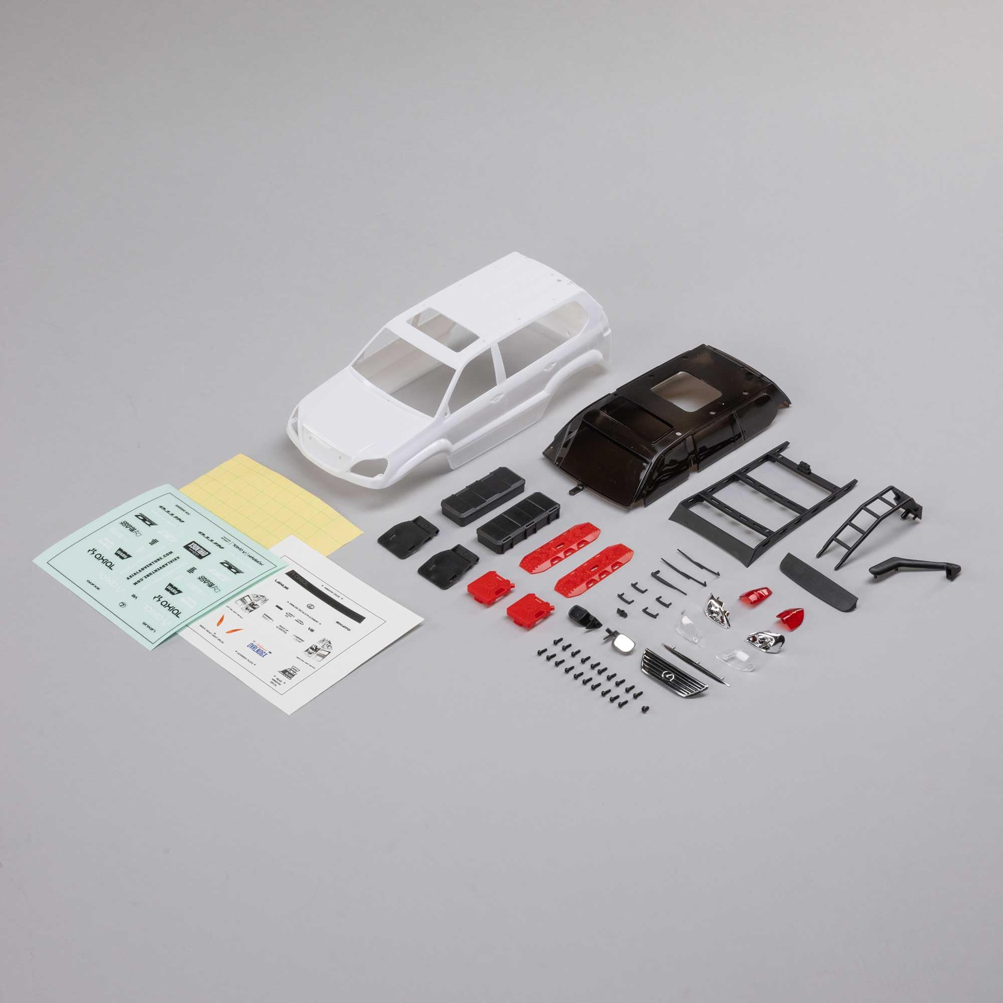 Axial Body, White: SCX24 Lexus GX470, AXI-1797