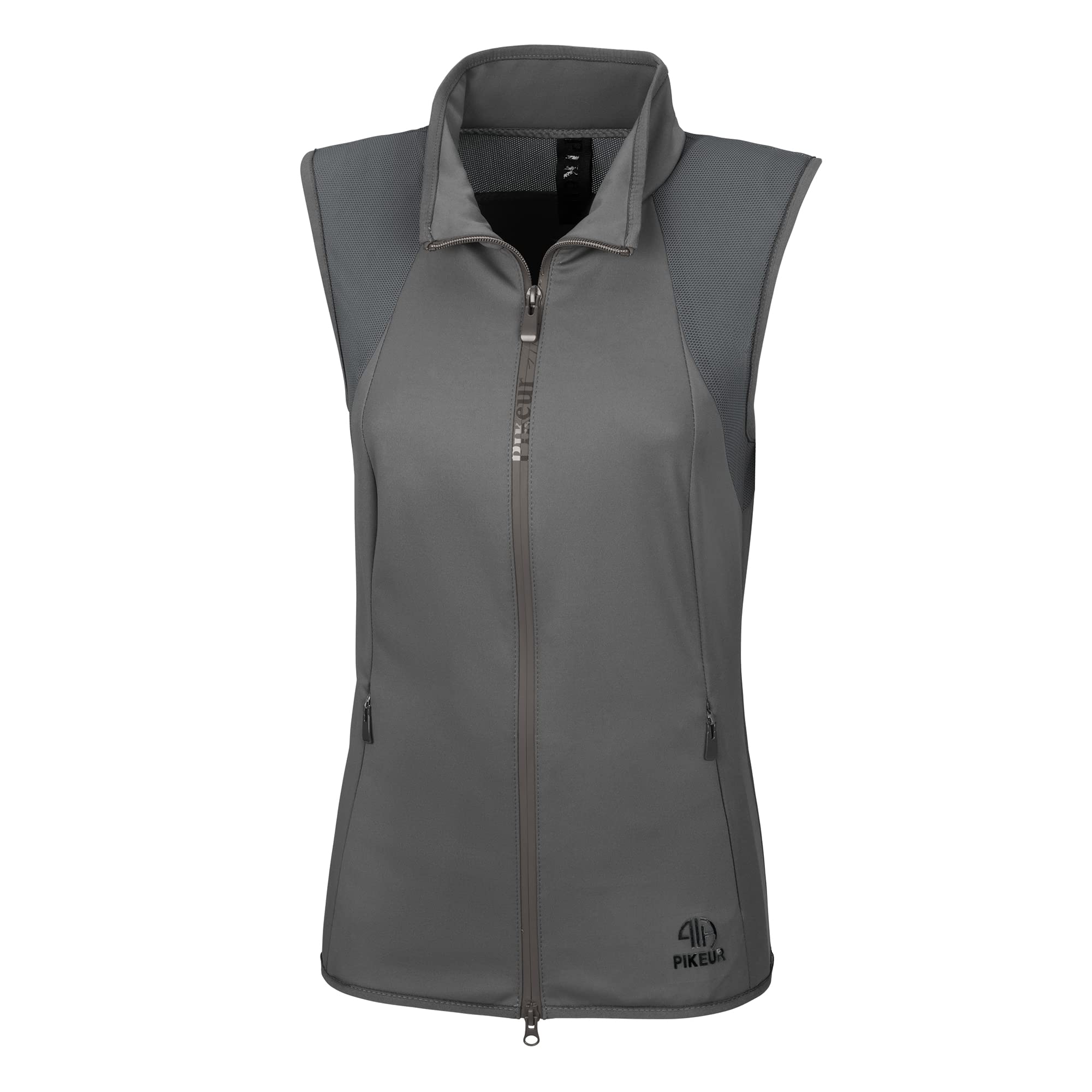 Gilet Chemise Pikeur Tara – Taille 38 – Gris – Neuf – Idéal équitation Ou Style Casual