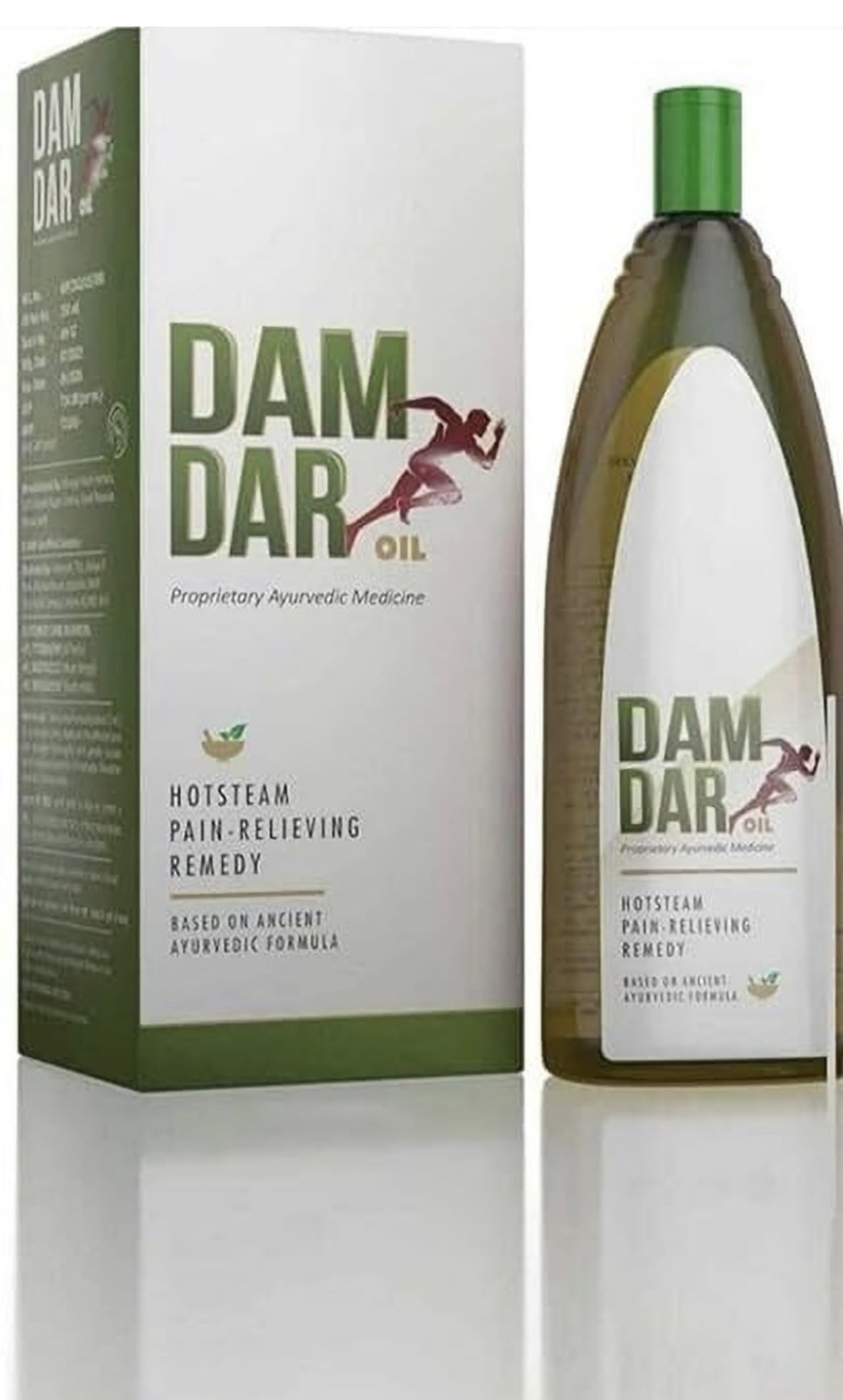 Damdar Oil - Ancient Ayurvedic Formula for Body, Back, Knee, Legs, Shoulder, and Muscle Pain Relief. Each bottle contains 150ml (B0DHBY69NW) Amazon Price History, Amazon Price Tracker