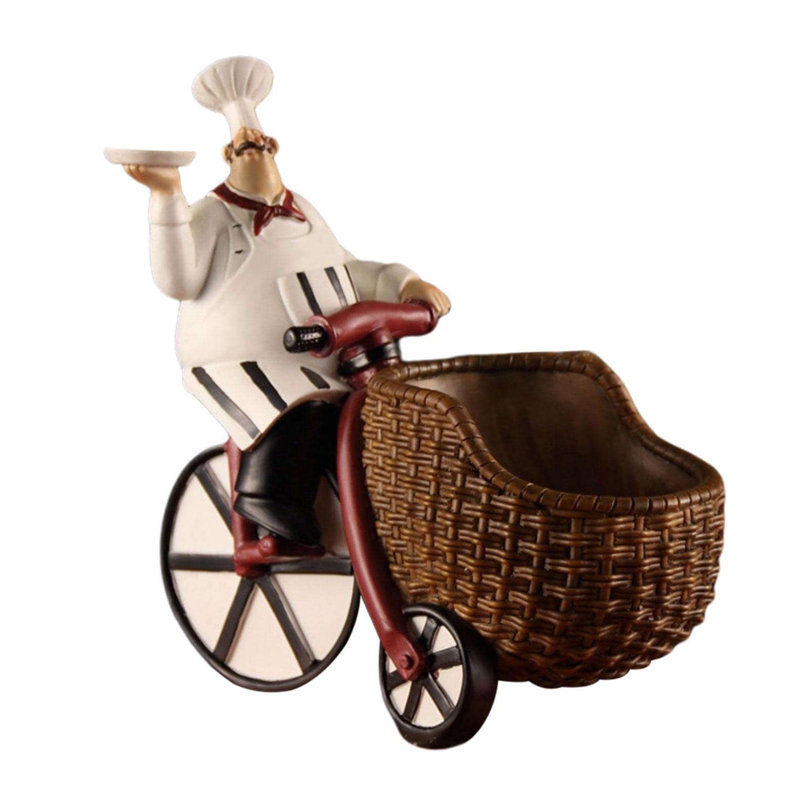 Stylish Wine Rack Chef Figurines Resin for Pantry Living Room Ornament|Home & Garden | Kitchen, Dining & Bar | Bar Tools & Accessories | Wine Racks & Bottle Holders-image-22