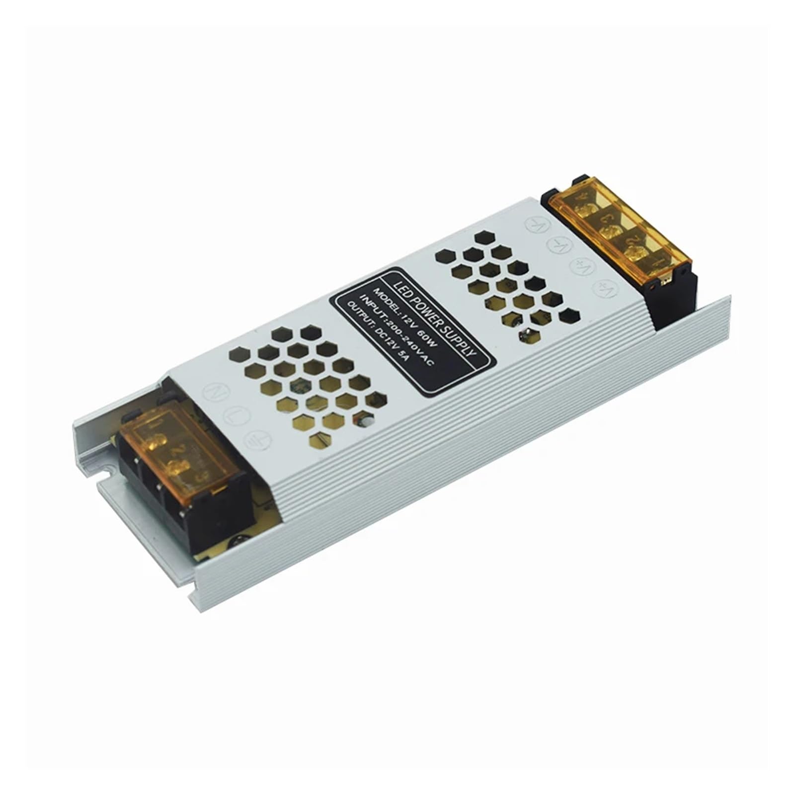 BRODEFUP 60W Switching Power Supply SMPS DC12V 5A 24V 2.5A AC100-240V Transformer Power Source Adapter(24V)