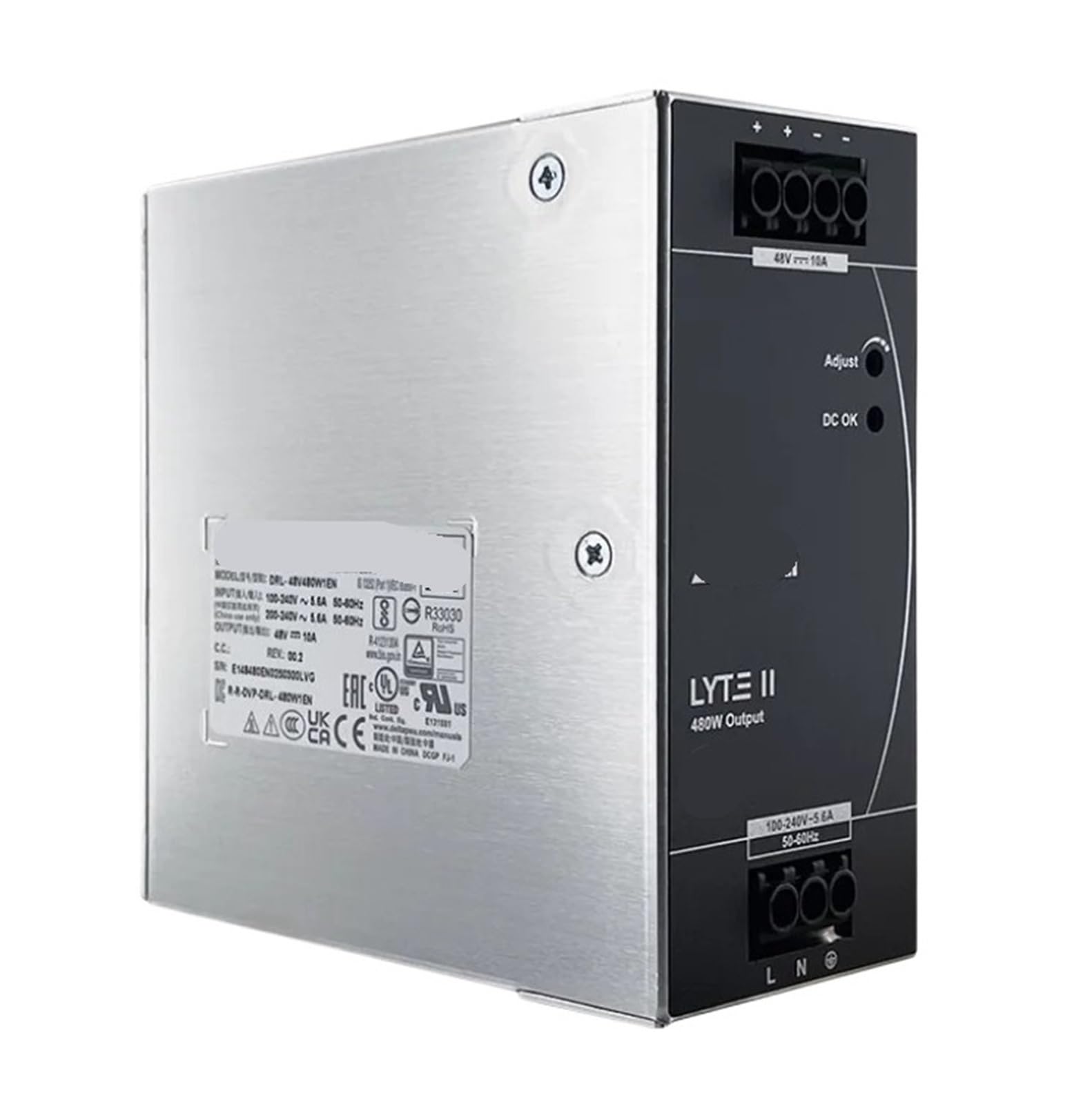 CXFCIHFT Power Supply 48V 10A 480W Industrial Switching Power Supply DRL-48V480W1EN