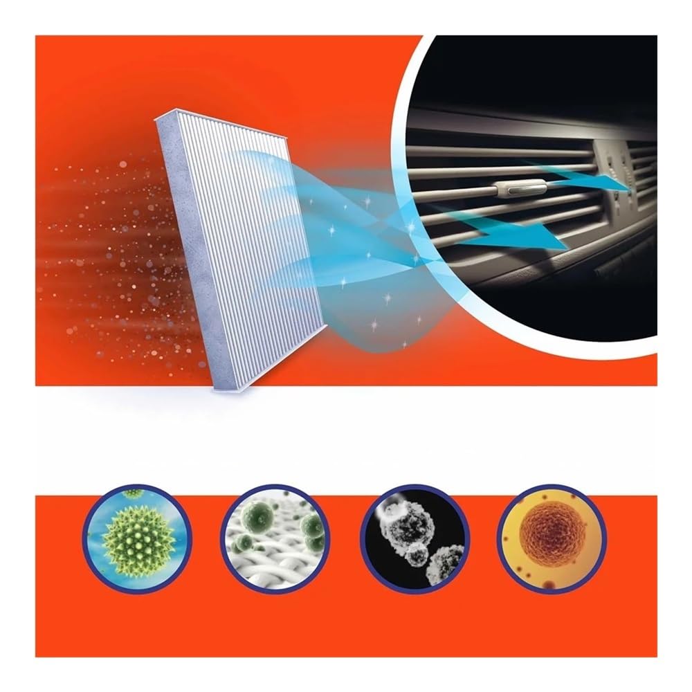 Filtro De Aspiración Accesorios Para Automóviles Filtro Aire Cabina Para 27277-4M400 Para 27277-4M425 Para 7803A112 Para TS200001 Para CF10140 Para DC087