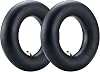 (2-Pack) Fastvert 4.80-8/4.00-8 Heavy-Duty Inner Tubes with TR-87 Bent Valve Stem – Fits Wheelbarrows, Utility Trailers, Garden Carts, Lawn Equipment, Hand Trucks and More