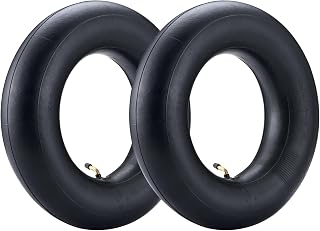 4.80-8/4.00-8 Inner Tubes (2-Pack), TR-87 Bent Valve Stem | Heavy-duty replacement tire tubes for wheelbarrows, garden carts, utility trailers and hand trucks.