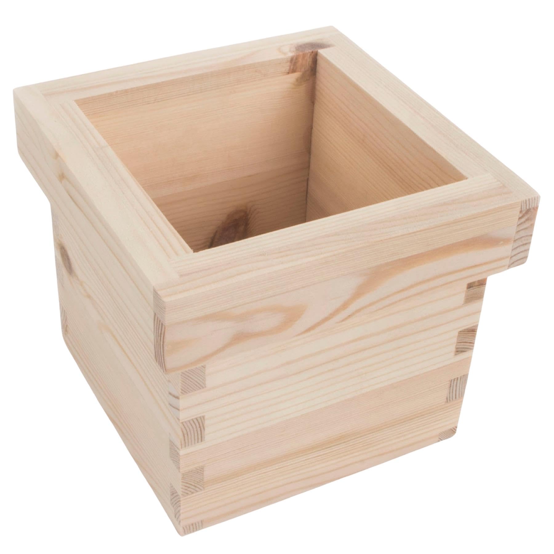 WooDeeDoo Small Square Wooden Planter Box - Image 2