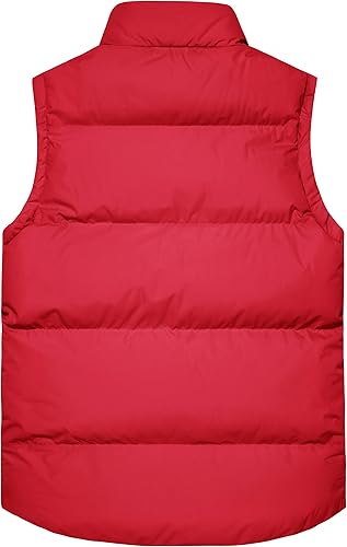 Miniatura 2 de Wantdo Chalecos acolchados para mujer, chaleco de invierno grueso, chaleco de burbujas cálido, abrigo de invierno