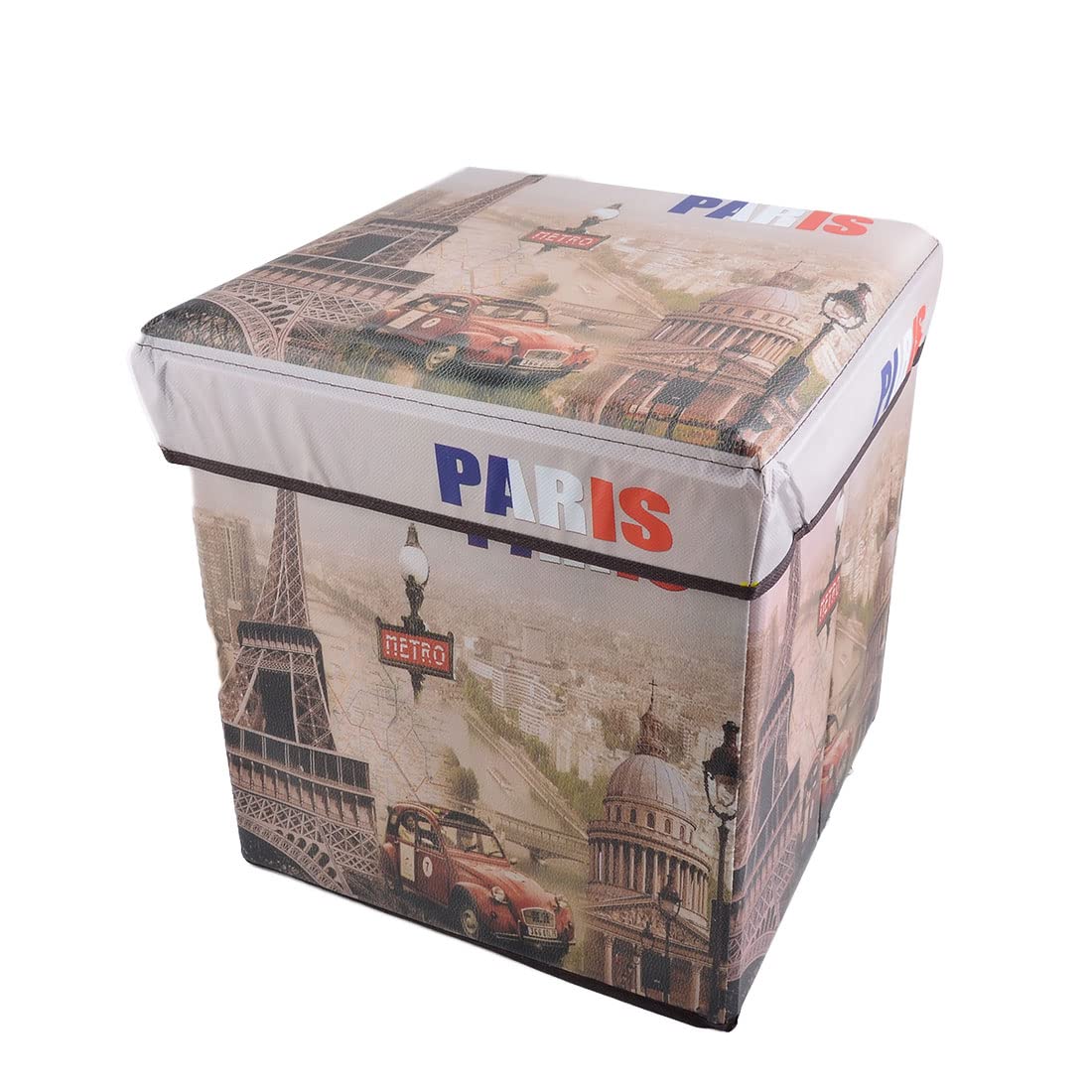 ZHuidjo Polyester Car Pattern Outdoor Picnic Travel Square Folding Design Step Stool (SN: 279 6d6 ee7 b08 992)-image-29