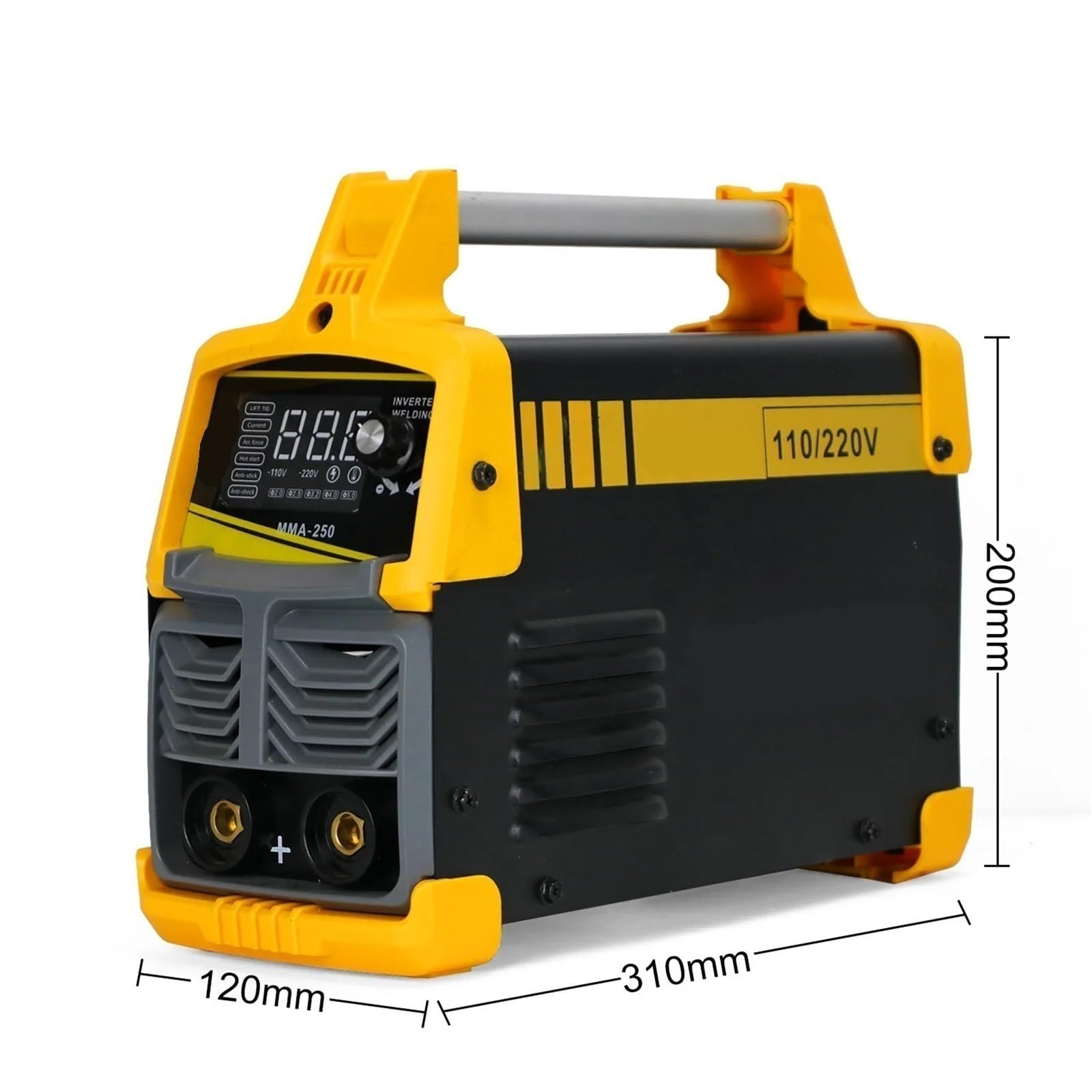Spawarka inwertorowa Spawarka Inwertorowa Do Spawarki Przenośnej MMA-250, 220 V, Podwójne Napięcie, do majsterkowania