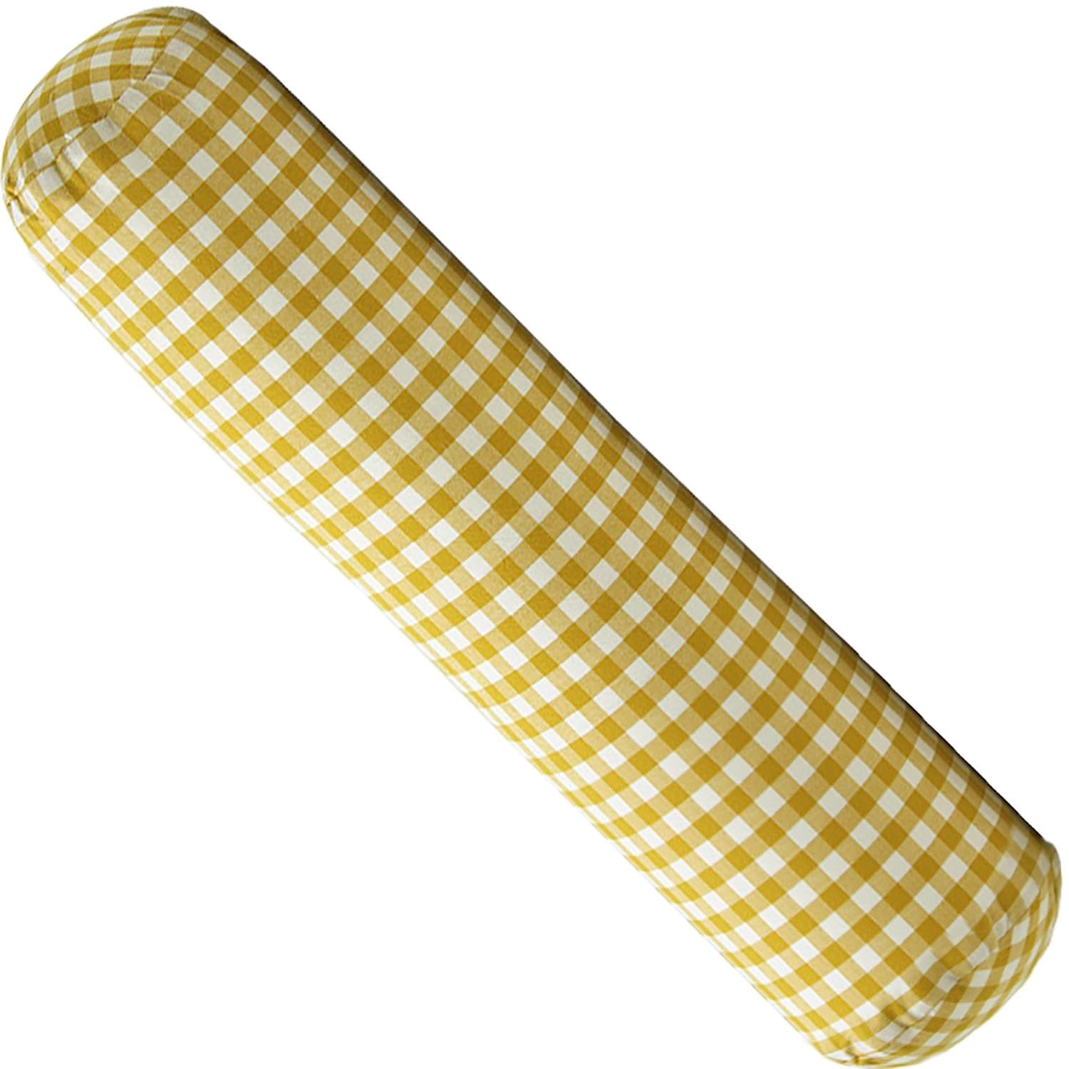 Okrągła bawełniana poduszka 10 x 40 / 20 x 120 cm, długa poduszka, podparcie lędźwiowe, zdejmowana poduszka, cylindryczna poduszka do spania, samochodu, sofy (4,20 x 120 cm)