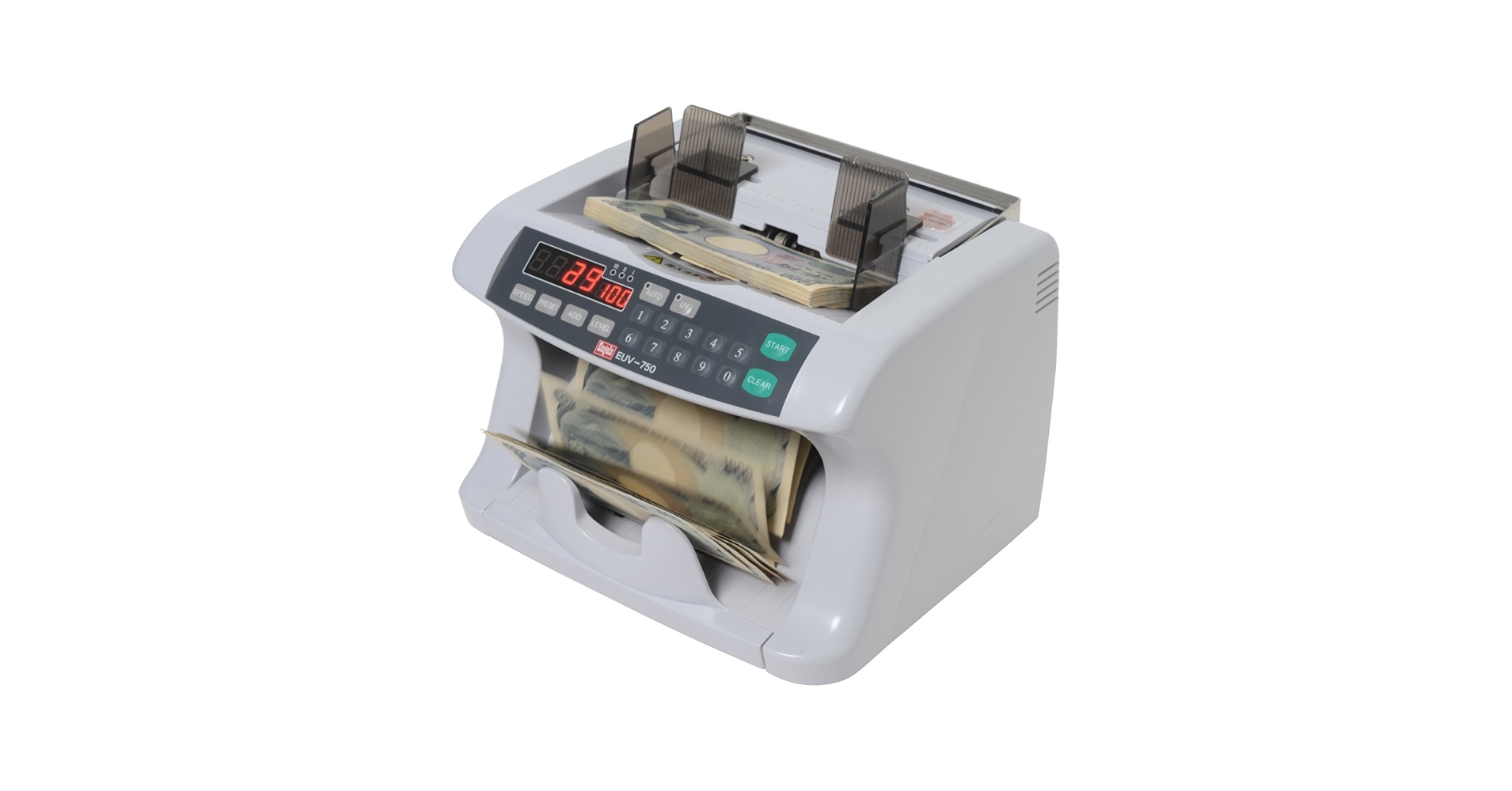 【美品】エンゲルス ノートカウンター 紙幣計数機 EUV-750 Amazon | エンゲルス ノートカウンター 紙幣計算機 偽造券判別機