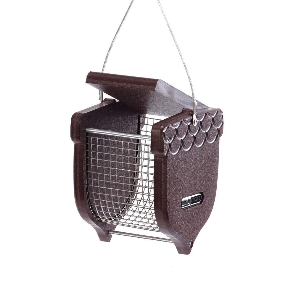Birds Choice Acorn a forma di mangiatoia per noccioline, marrone