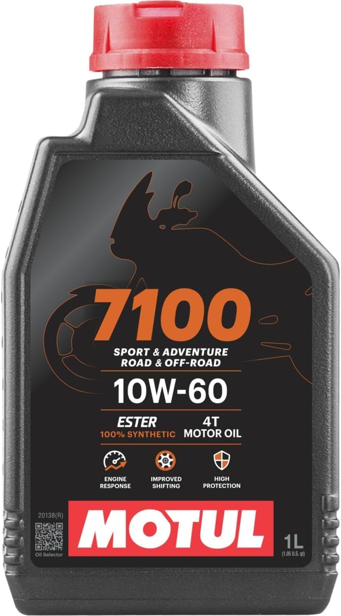 Amazon | モチュール(Motul) 7100 4T 10W60 バイク用100%化学合成