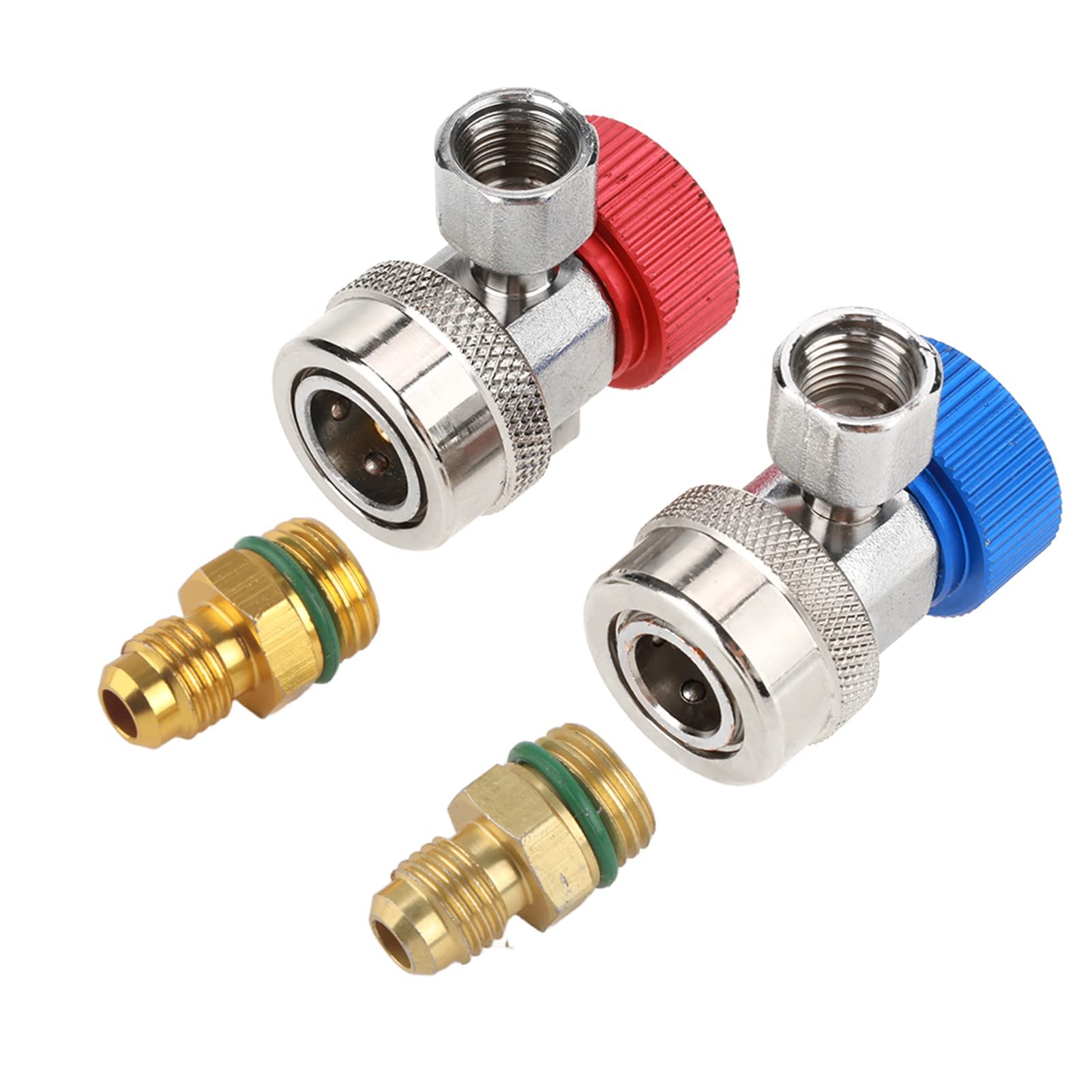 Adattatore Accoppiatore Rapido A/C R134 per Auto - Connettore Alto Basso Aria Condizionata