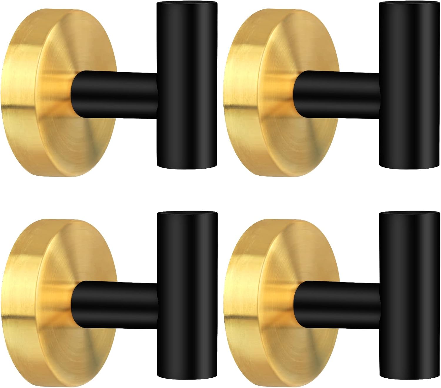 4 Pack Kitchen Towel Hooks, Towel Hooks for Bathroom, HeavyDuty