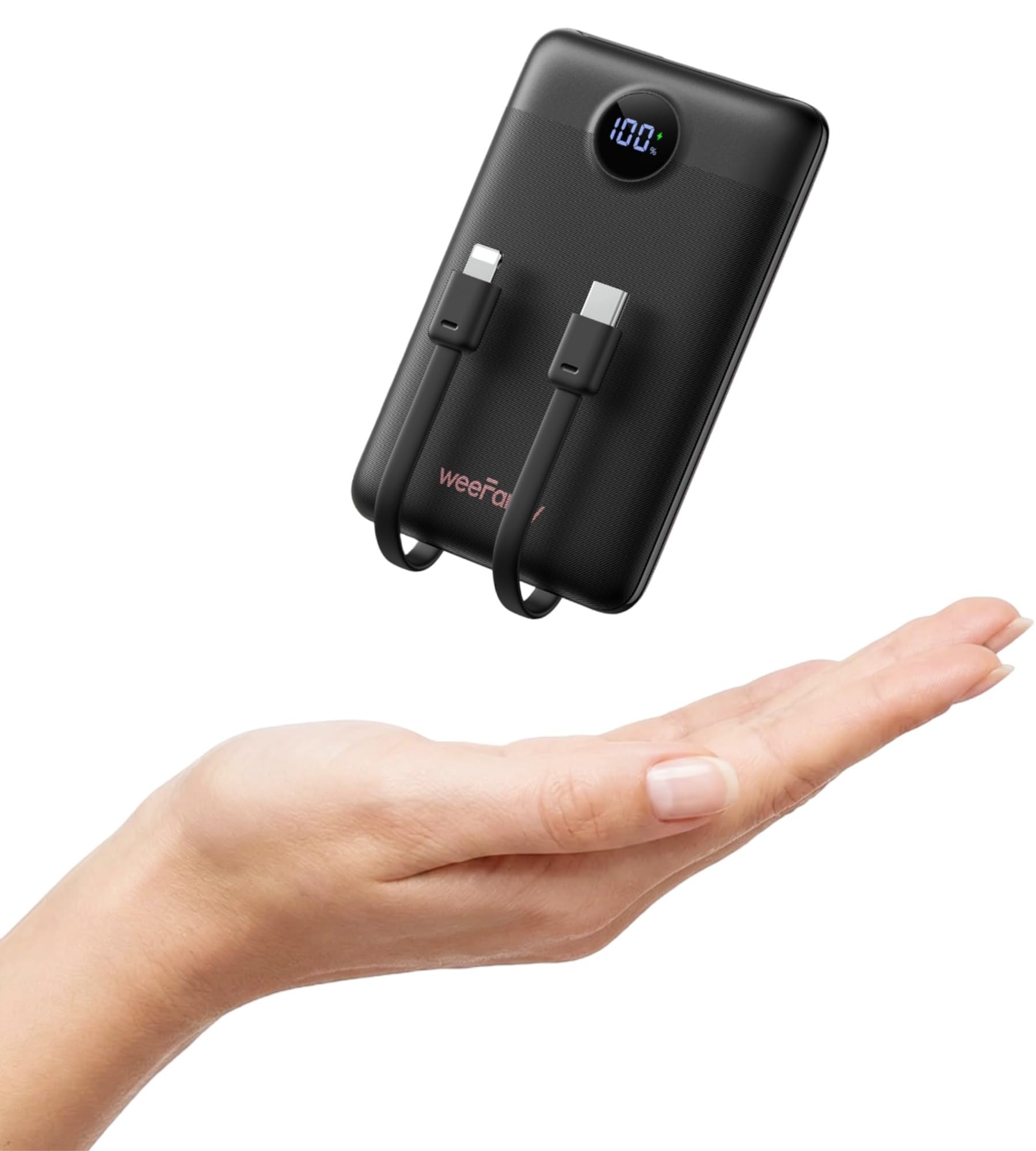 WeeFancy Compact Portable Charger 10000mAh