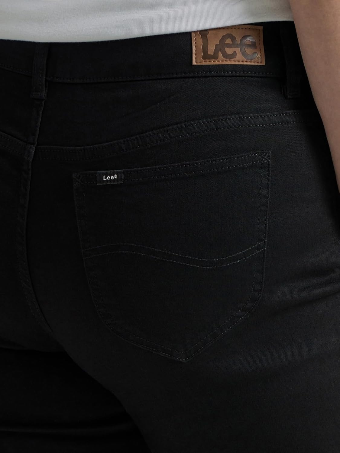 Lee Womens Plus Size Legendary Mid Rise Straight Leg Jean - Image 5