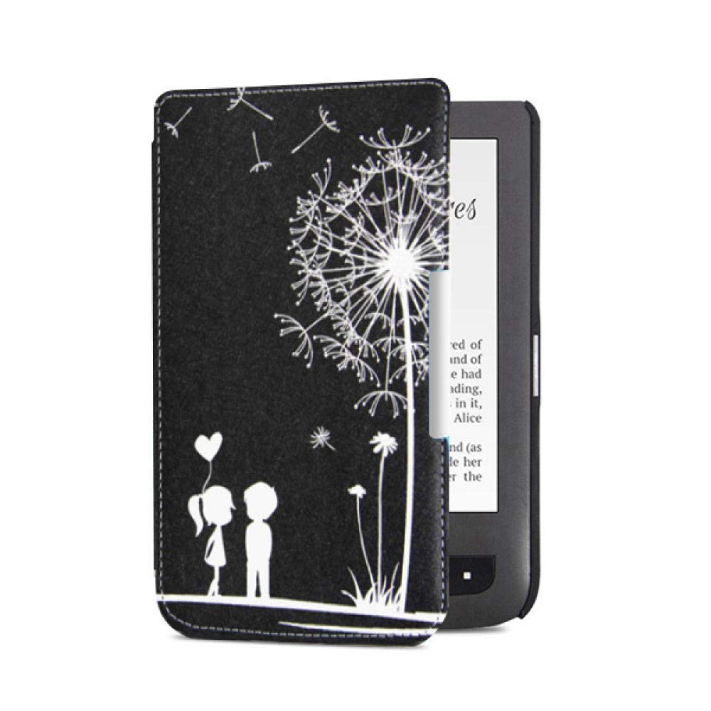 Folio Pu Leather Cover Case For Pocketbook 614/624/626 Plus For Wallet Touch Lux 3 E-Reader E-Book Cover Shell-PB624 AND PGY