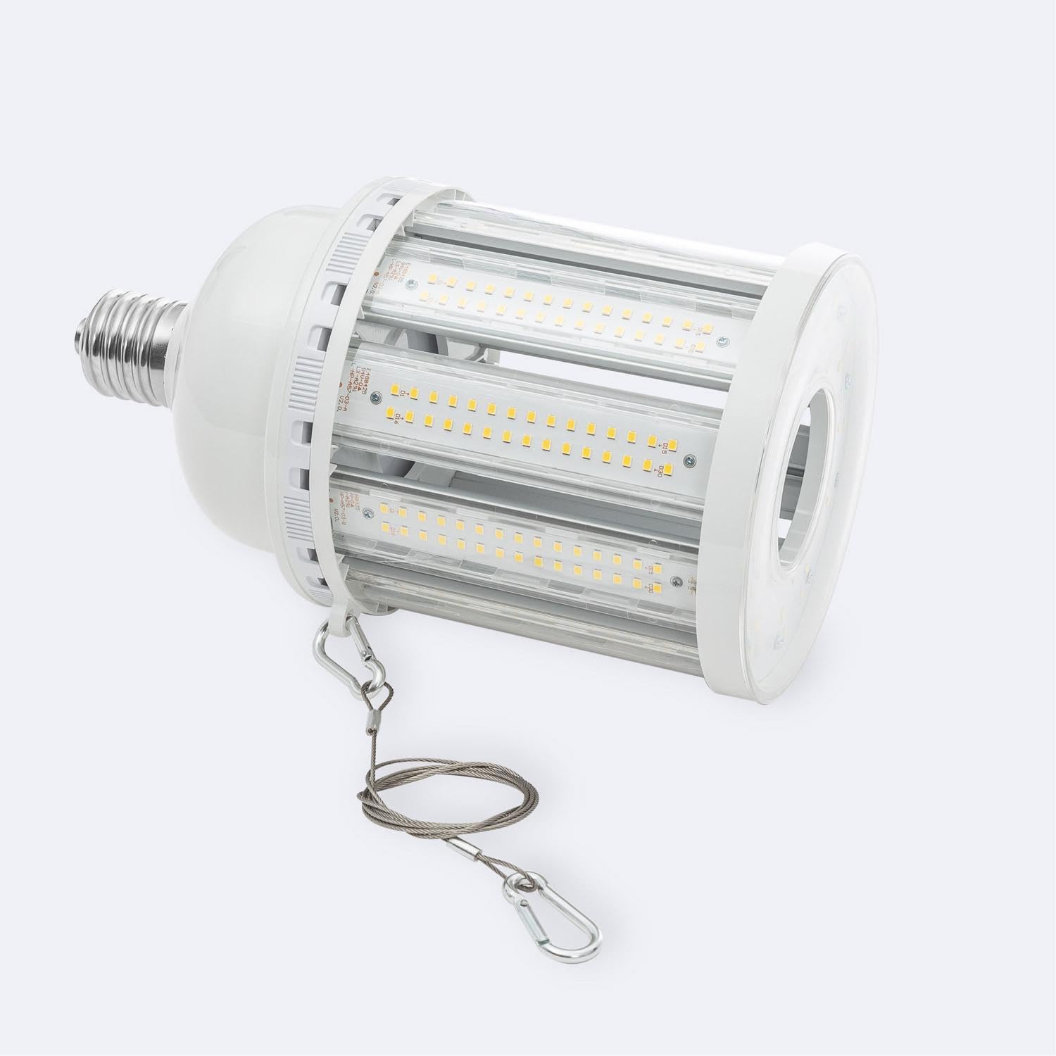 LEDKIA Bombilla LED E40 100W Alumbrado Público Corn IP65 5000K Blanco Frío