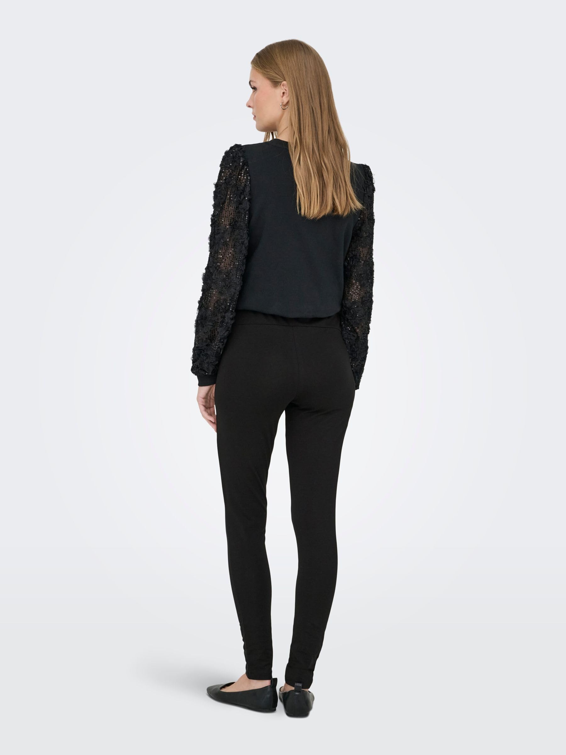 ONLY MATERNITY Olmlovely Life New Leg 2 Pezzi AOP Jrs Noos (Pacco da 2) Donna