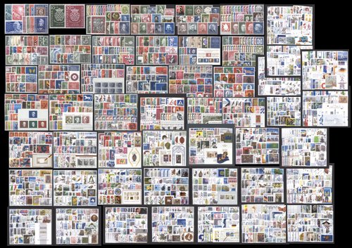 Bundesrepublik 1949-2000 Postfrische Komplettsammlung - Briefmarken ...